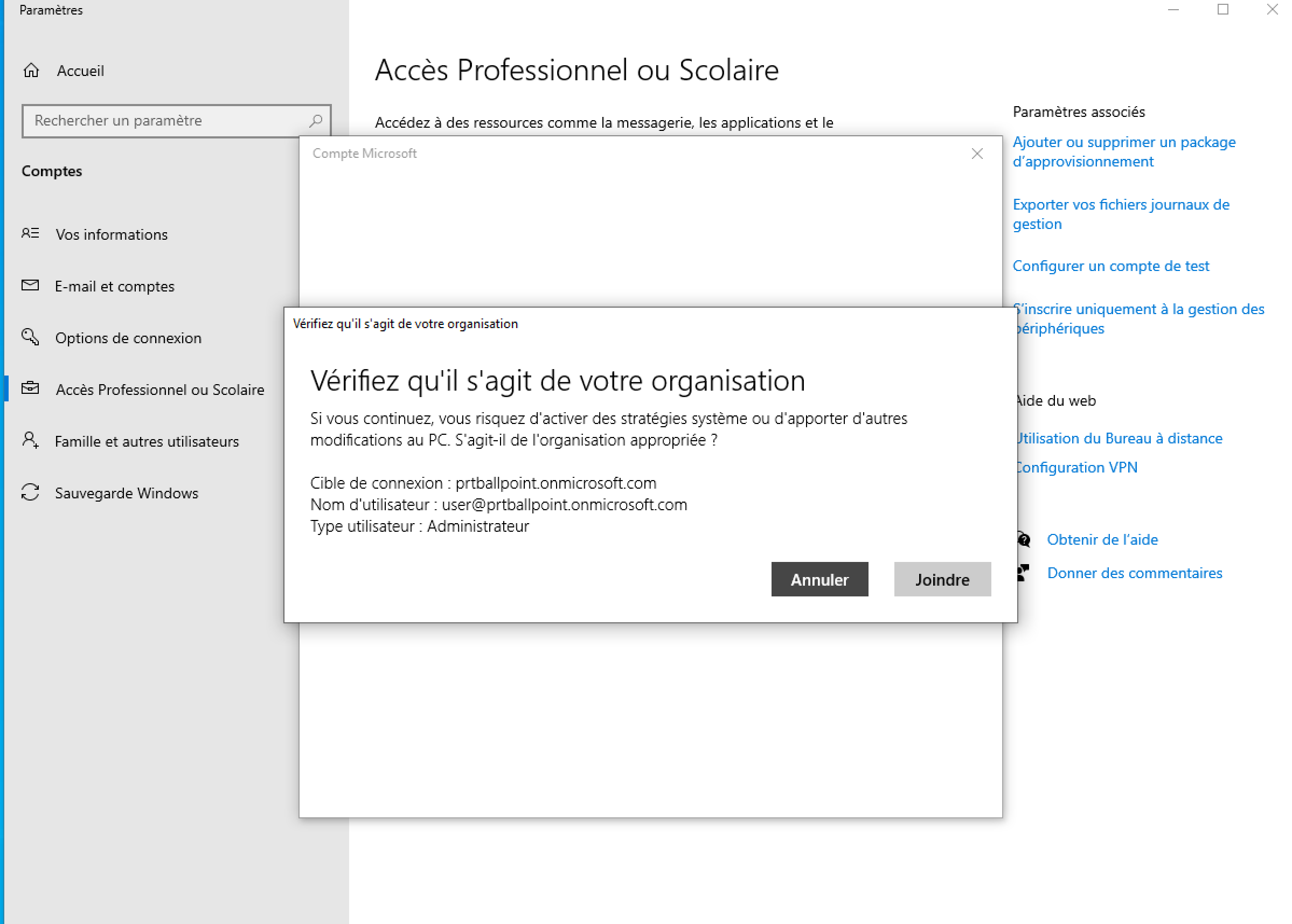 confirm o365 account creation